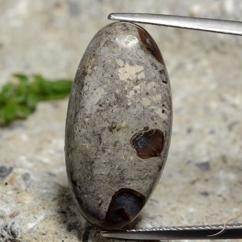 16.16ct 天然 マルチカラー 碧玉, 楕円形, オペーク
