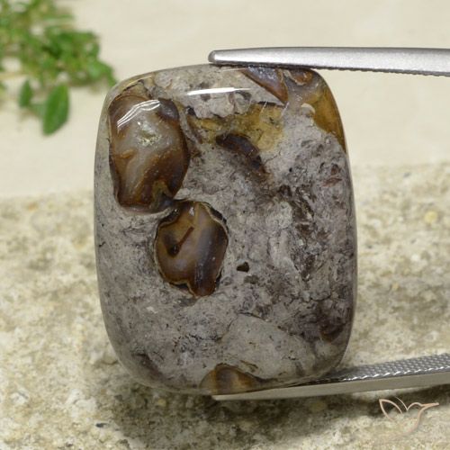 31.55ct 天然 マルチカラー 碧玉, クッション, オペーク