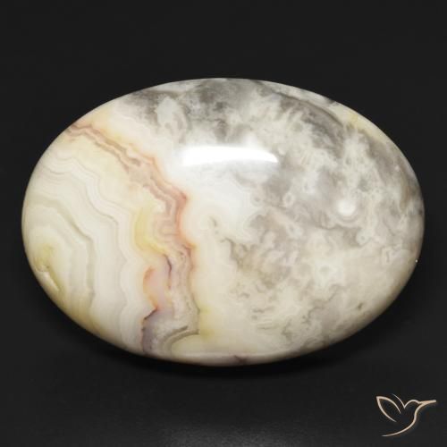 46.47ct 天然 マルチカラー 碧玉, 楕円形, オペーク