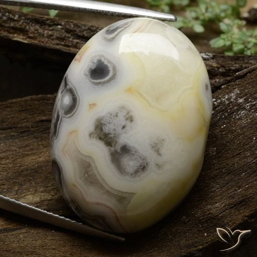 45.18ct 天然 マルチカラー 碧玉, 楕円形, オペーク