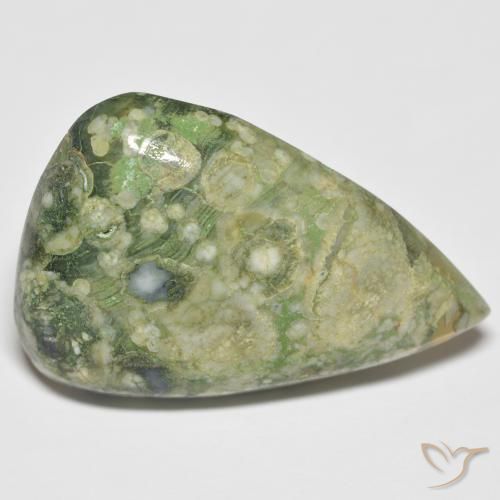 15.75ct 天然 マルチカラー 碧玉, 洋梨の形, オペーク