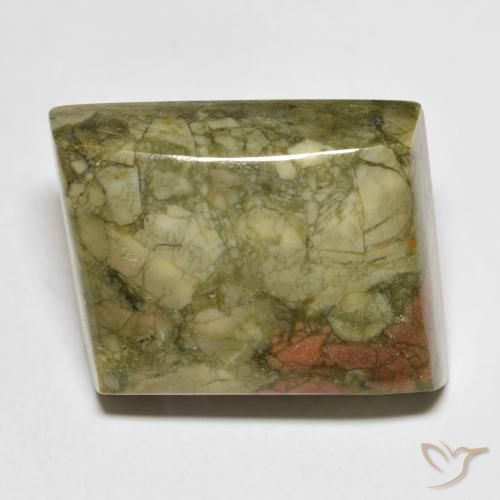 17.80ct 天然 マルチカラー 碧玉, ファンシー, オペーク