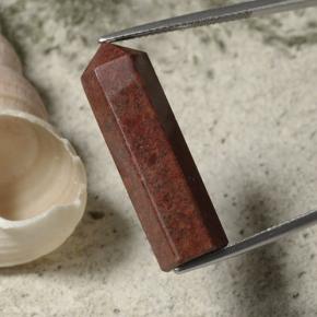 23.86カラットの天然マルチカラー碧玉、ファンシーシェイプ、オペーク