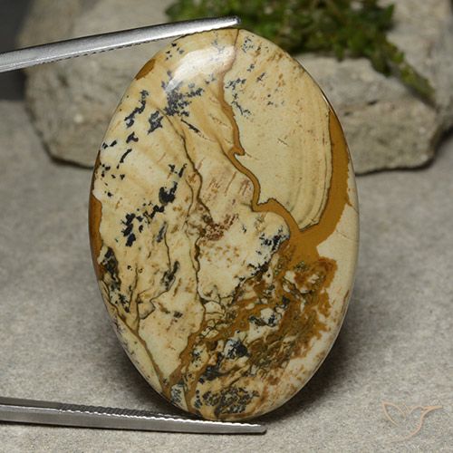39.17ct 天然 マルチカラー 碧玉, 楕円形, オペーク