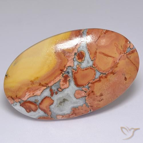 60.01ct 天然 マルチカラー 碧玉, 楕円形, オペーク