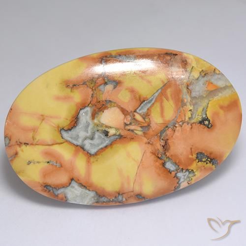 57.58ct 天然 マルチカラー 碧玉, 楕円形, オペーク