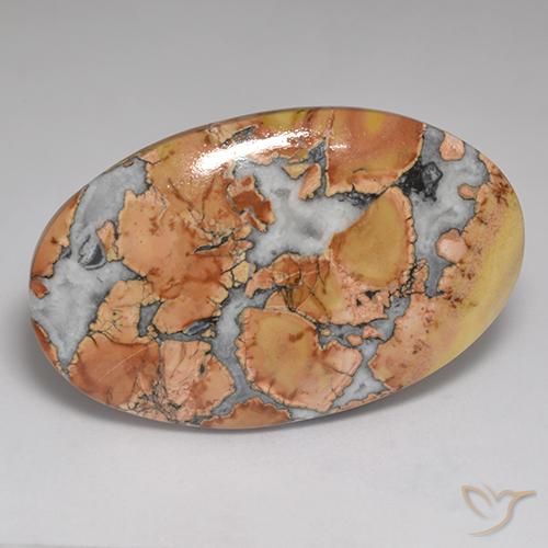 57.90ct 天然 マルチカラー 碧玉, 楕円形, オペーク