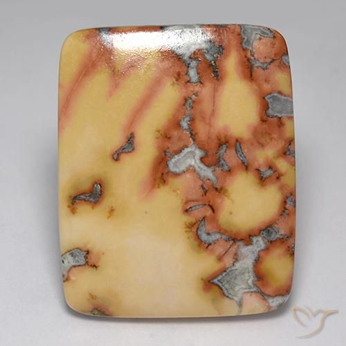 65.37ct 天然 マルチカラー 碧玉, クッション, オペーク