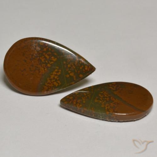 Shop natural 15.00ct マルチカラー 碧玉 gems, 洋梨の形, from インドネシア at GemSelect. In stock, global shipping!