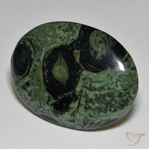 41.84ct 天然 マルチカラー 碧玉, 楕円形, オペーク