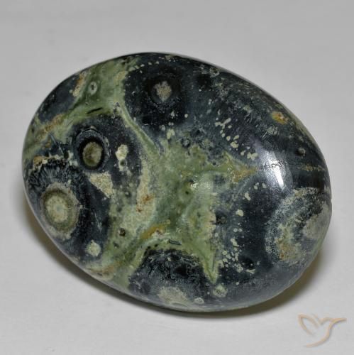 63.38ct 天然 マルチカラー 碧玉, 楕円形, オペーク