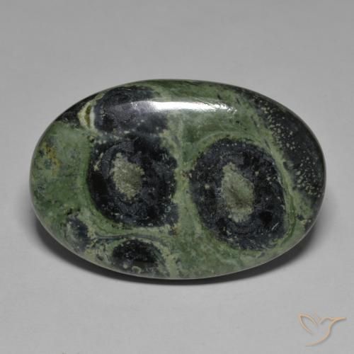 59.63ct 天然 マルチカラー 碧玉, 楕円形, オペーク