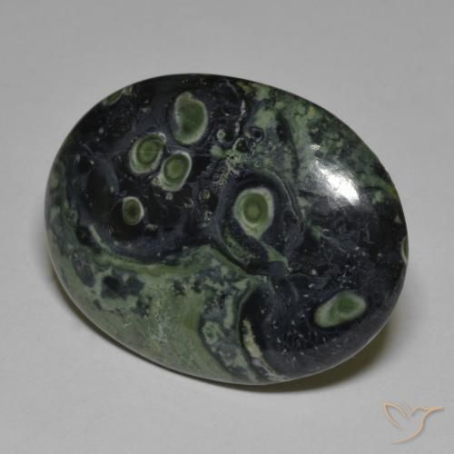 36.38ct 天然 マルチカラー 碧玉, 楕円形, オペーク