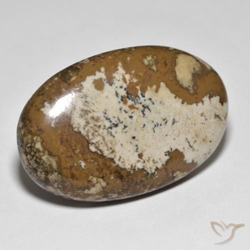 34.78ct 天然 マルチカラー 碧玉, 楕円形, オペーク