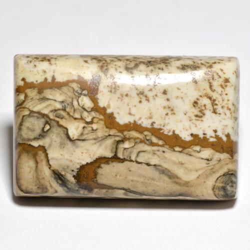 29.08カラットの天然マルチカラー碧玉、バゲット、オペーク