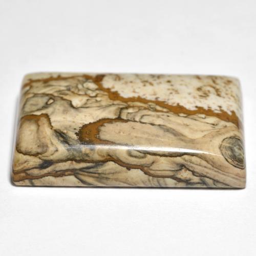 29.08カラットの天然マルチカラー碧玉、バゲット、オペーク