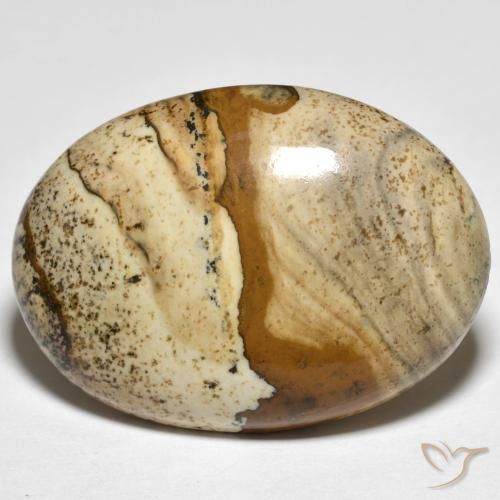 22.37ct 天然 マルチカラー 碧玉, 楕円形, オペーク