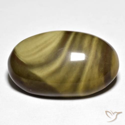 19.44ct 天然 マルチカラー 碧玉, 楕円形, オペーク
