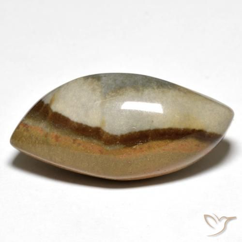 21.20ct 天然 マルチカラー 碧玉, ファンシー, オペーク