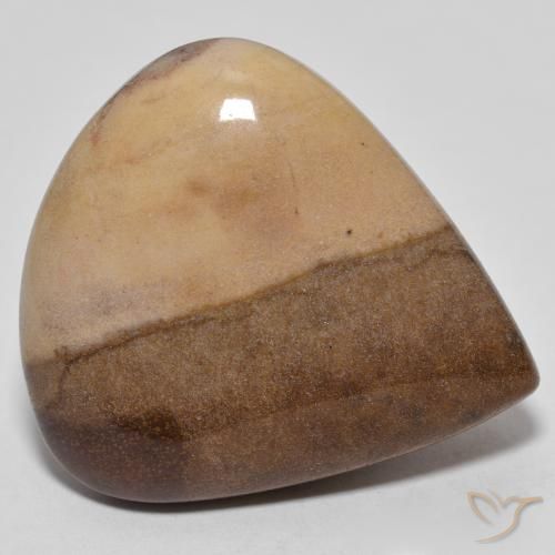 19.98ct 天然 マルチカラー 碧玉, 洋梨の形, オペーク