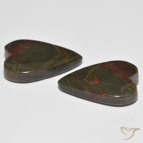 Shop natural 16.73ct マルチカラー 碧玉 gems, 心臓, from インドネシア at GemSelect. In stock, global shipping!
