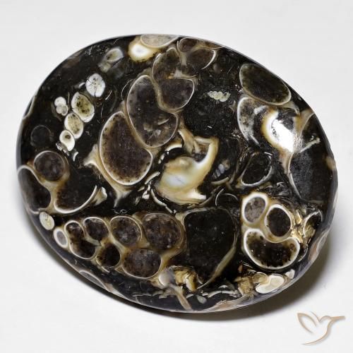 44.38ct 天然 マルチカラー 碧玉, 楕円形, オペーク