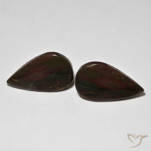 Shop natural 15.42ct マルチカラー 碧玉 gems, 洋梨の形, from インドネシア at GemSelect. In stock, global shipping!