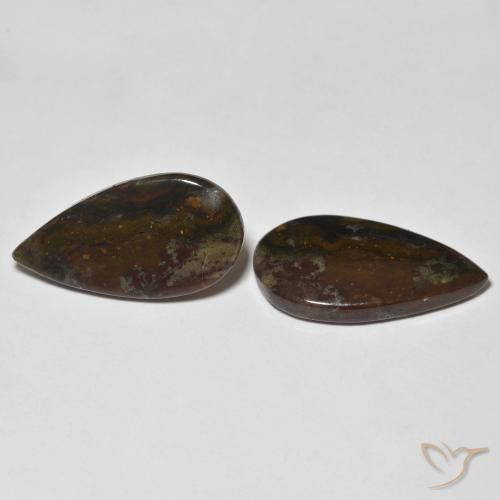Shop natural 13.19ct マルチカラー 碧玉 gems, 洋梨の形, from インドネシア at GemSelect. In stock, global shipping!