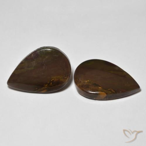 Shop natural 16.14ct マルチカラー 碧玉 gems, 洋梨の形, from インドネシア at GemSelect. In stock, global shipping!