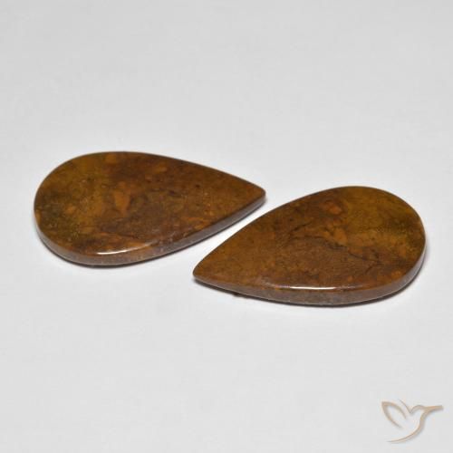 Shop natural 21.10ct マルチカラー 碧玉 gems, 洋梨の形, from インドネシア at GemSelect. In stock, global shipping!