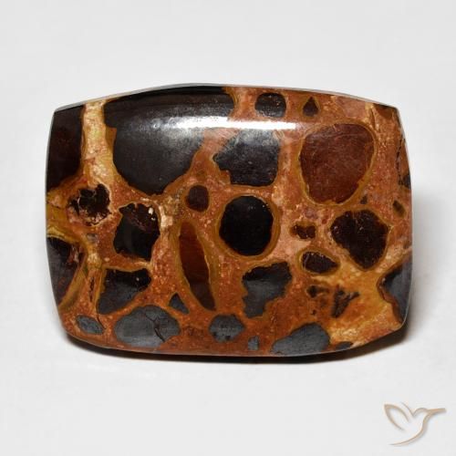 18.87ct 天然 マルチカラー 碧玉, クッション, オペーク