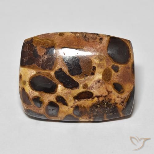 17.60ct 天然 マルチカラー 碧玉, クッション, オペーク