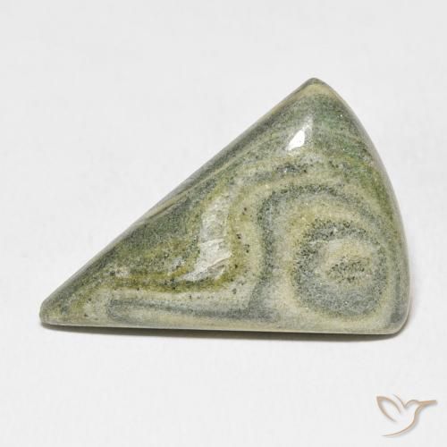 20.89ct 天然 マルチカラー 碧玉, トリリオン, オペーク