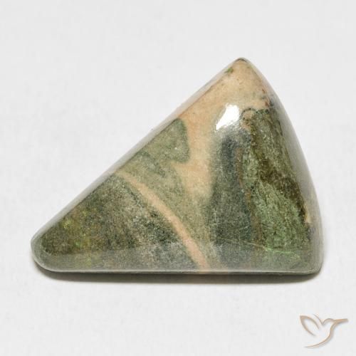 17.97ct 天然 マルチカラー 碧玉, トリリオン, オペーク
