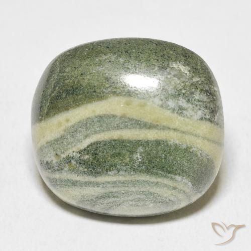 30.35ct 天然 マルチカラー 碧玉, クッション, オペーク