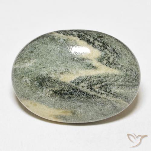 33.27ct 天然 マルチカラー 碧玉, 楕円形, オペーク