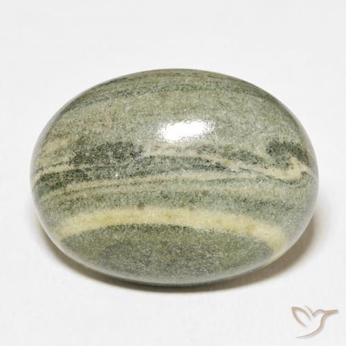 30.55ct 天然 マルチカラー 碧玉, 楕円形, オペーク