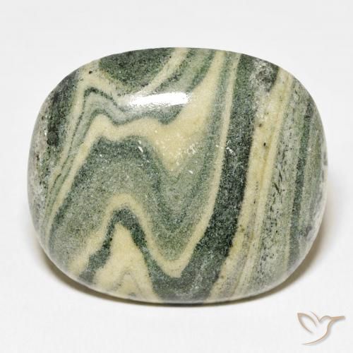 31.14ct 天然 マルチカラー 碧玉, クッション, オペーク