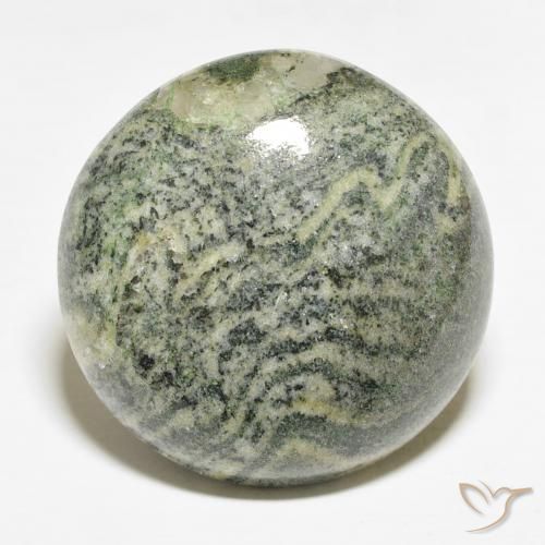 29.33ct 天然 マルチカラー 碧玉, ラウンド, オペーク