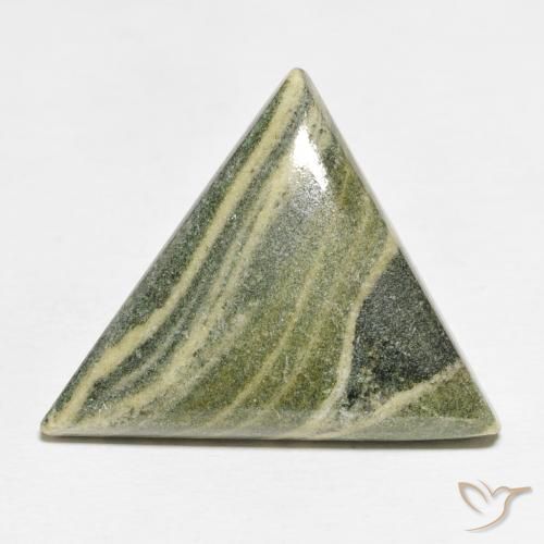 24.02ct 天然 マルチカラー 碧玉, トリリオン, オペーク
