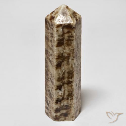 40.92ct 天然 ミディアムブラウン 碧玉, ファンシー, オペーク