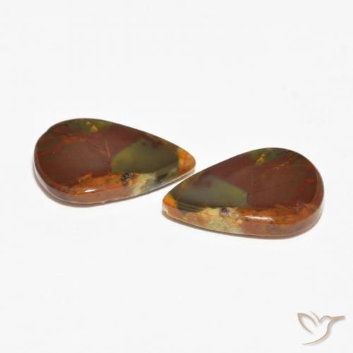 Shop natural 13.14ct マルチカラー 碧玉 gems, 洋梨の形, from インドネシア at GemSelect. In stock, global shipping!