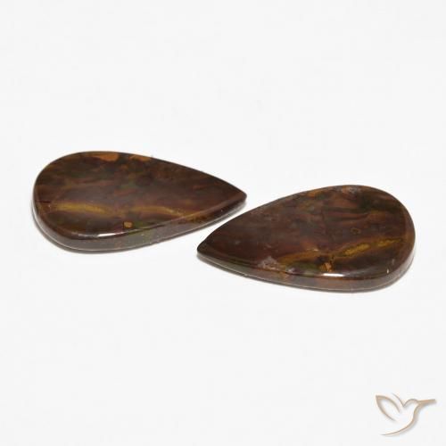 Shop natural 11.97ct マルチカラー 碧玉 gems, 洋梨の形, from インドネシア at GemSelect. In stock, global shipping!