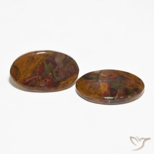 Shop natural 16.02ct マルチカラー 碧玉 gems, 楕円形, from インドネシア at GemSelect. In stock, global shipping!