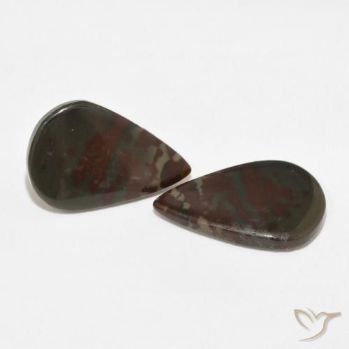Shop natural 11.44ct マルチカラー 碧玉 gems, 洋梨の形, from インドネシア at GemSelect. In stock, global shipping!