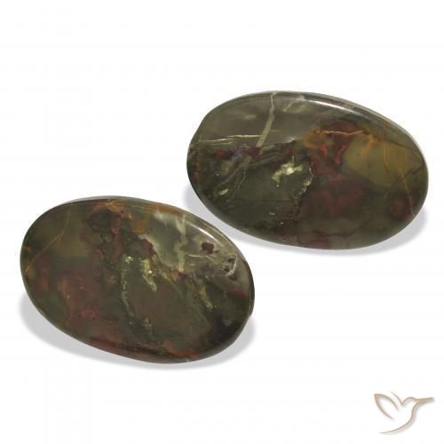 Shop natural 19.31ct マルチカラー 碧玉 gems, 楕円形, from インドネシア at GemSelect. In stock, global shipping!