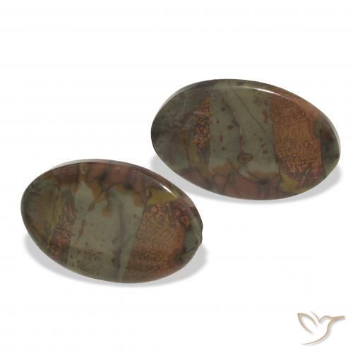Shop natural 16.71ct マルチカラー 碧玉 gems, 楕円形, from インドネシア at GemSelect. In stock, global shipping!