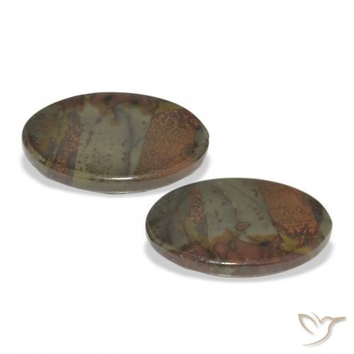 Shop natural 16.71ct マルチカラー 碧玉 gems, 楕円形, from インドネシア at GemSelect. In stock, global shipping!
