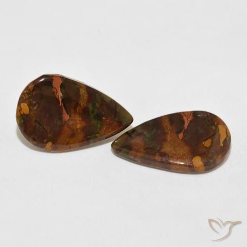Shop natural 10.82ct マルチカラー 碧玉 gems, 洋梨の形, from インドネシア at GemSelect. In stock, global shipping!