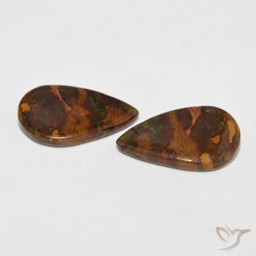 Shop natural 10.82ct マルチカラー 碧玉 gems, 洋梨の形, from インドネシア at GemSelect. In stock, global shipping!